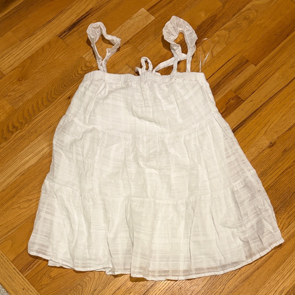 mi ami White Mini Dress